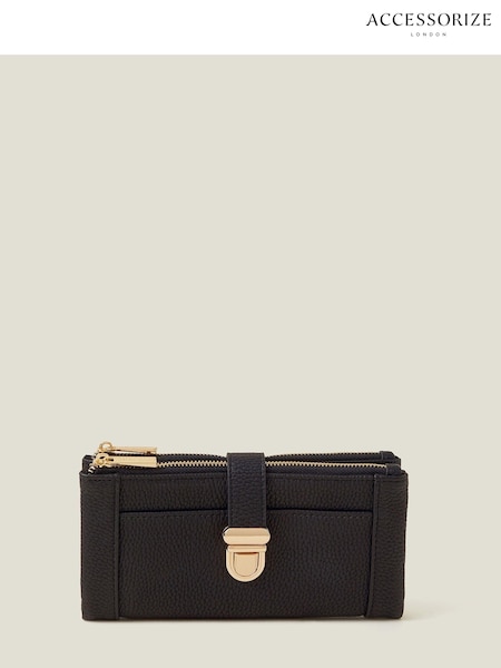 Accessorize Black Push Lock Wallet (E65199) | €29