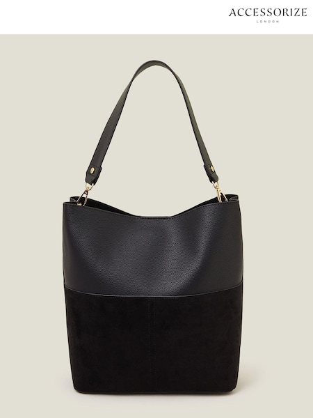 Accessorize Black Bucket Shoulder Bag (E65240) | €27