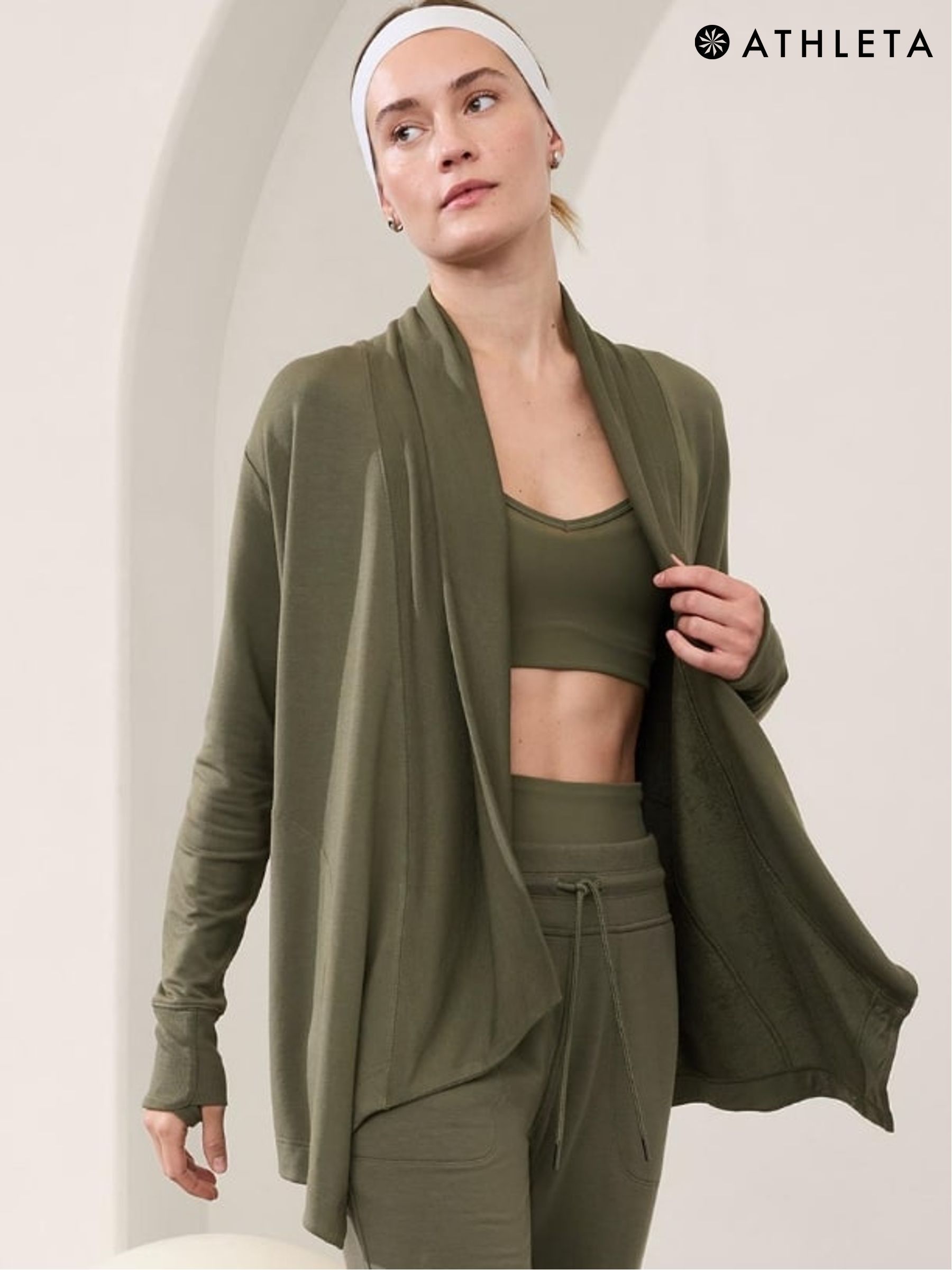 Loungewear wrap cardigan outlet