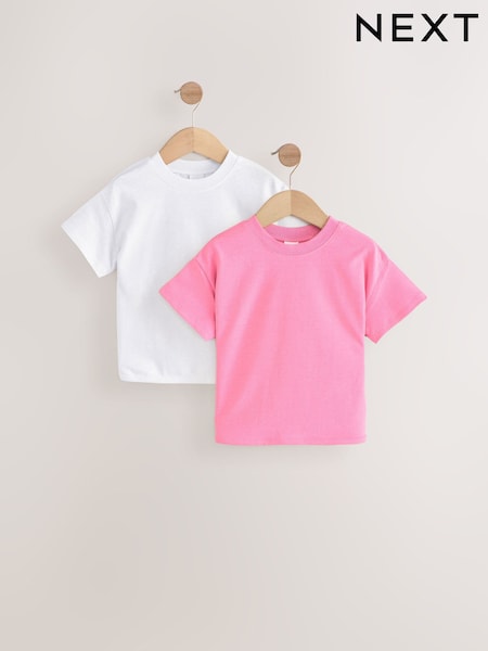 Mit Stern - T-Shirts 2 Pack (3mths-7yrs) (E65345) | 11 € - 17 €