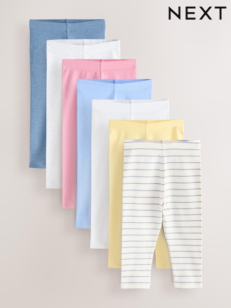 Core Leggings 7 Pack (3mths-7yrs) (E65387) | €27 - €32