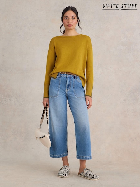 White Stuff Yellow Olive Jumper (E65508) | €75