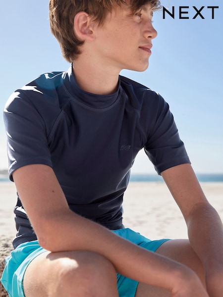 כחול כהה - Rash Vest (1.5-16yrs) (E65676) | ‏34‏₪ - ‏67‏ ₪