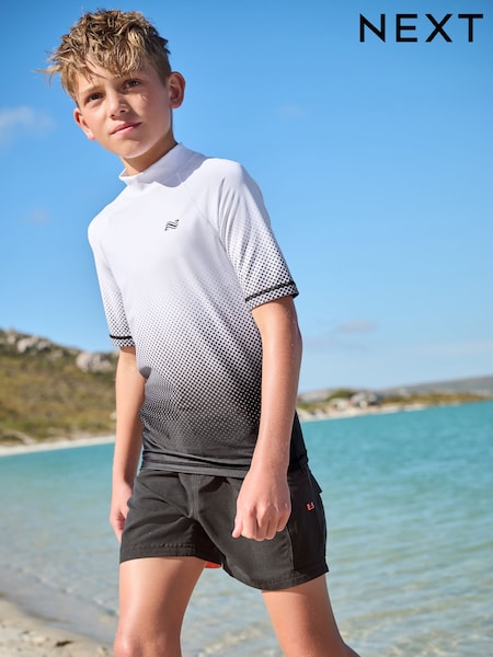 Musta ja Valkoinen Liukuväri - Rash Vest (1.5-16v) (E65681) | €16 - €28