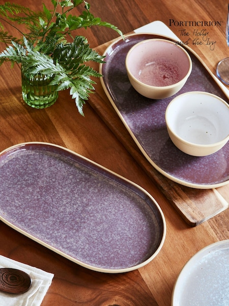 Portmeirion Amethyst Minerals Medium Oval Platter (E65975) | €49