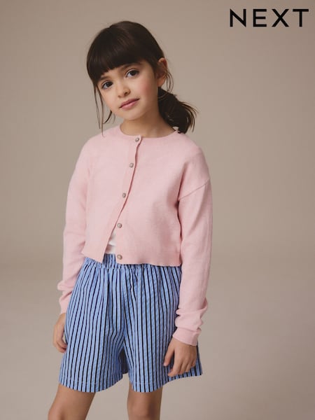 ורוד - Button Up Cardigan (3-16yrs) (E66131) | ‏46‏₪ - ‏67‏ ₪