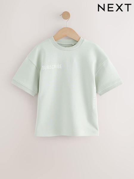 Mineral Graphic Print Heavyweight Short Sleeve T-Shirt (3-16yrs) (E66272) | R$ 60 - R$ 110
