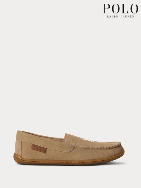 Maro - Papuci Polo Ralph Lauren Suede Brenan Logo (E66316) | 354 LEI