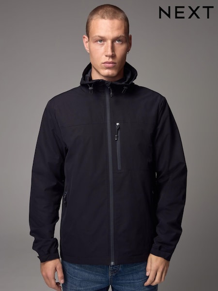 כחול כהה - Shower Resistant Anorak Jacket (E66534) | ‏155‏₪