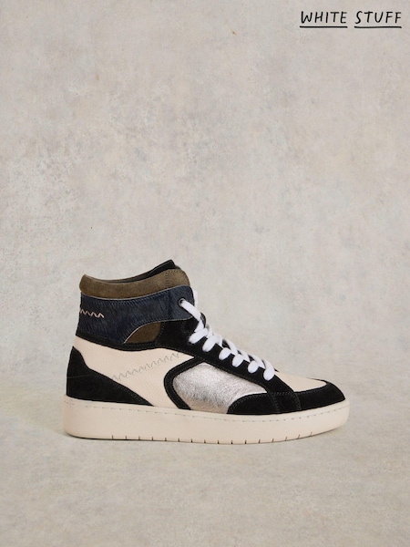 White Stuff Heidi Hi-top Trainers (E66580) | ‏47 ر.ع.‏