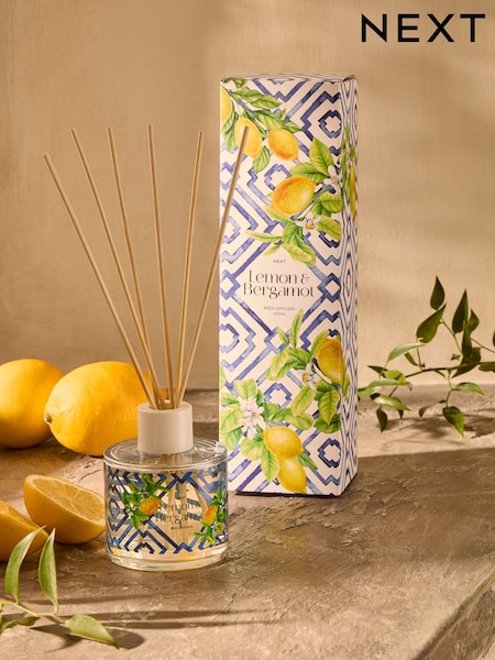 Lemon and Bergamot 100ml Fragranced Reed Diffuser (E66618) | €21