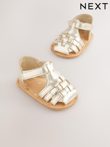 Guld - Baby Fisherman Sandals (0-24mths) (E66629) | DKK100