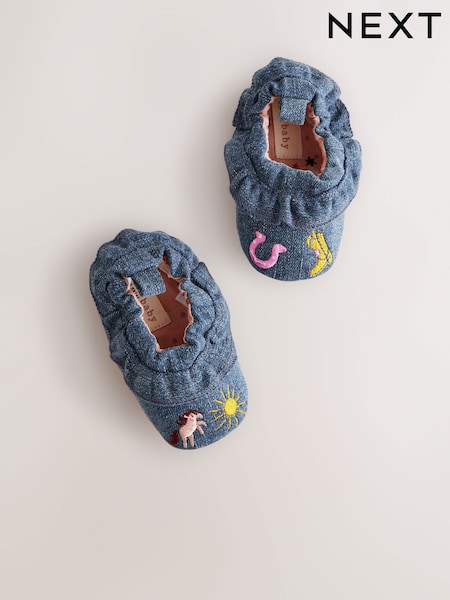 denim western - Baby Slip On Shoes (0-24mths) (E66631) | € 11