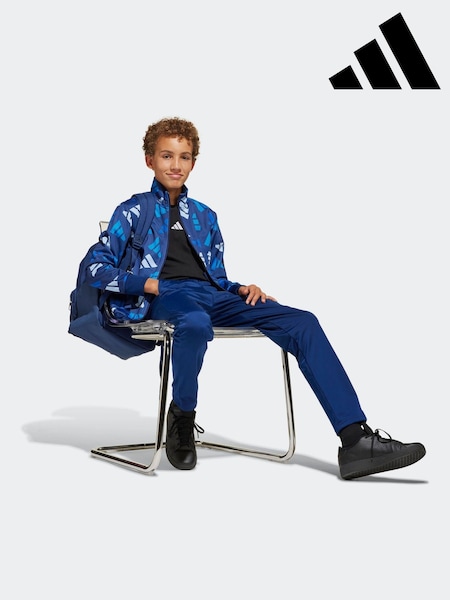 adidas Blue All Over Print Tracksuit (E66796) | R$ 445