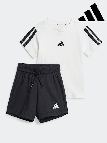 Adidas Essentials 100% Cotton Shorts And T-shirt Set (E66813) | ‏11.500 د.ك.‏