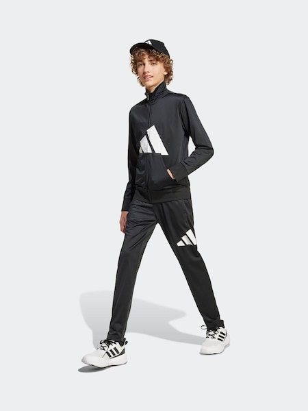 adidas Black Large Logo Tracksuit (E66814) | $48