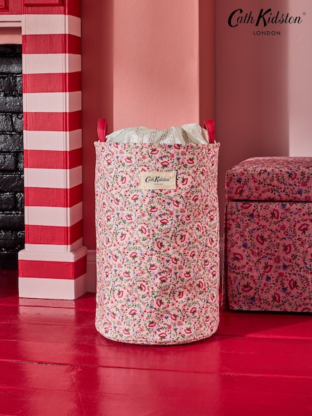 Cath Kidston Pink/Cream Floral Laundry Bag (E66881) | €36