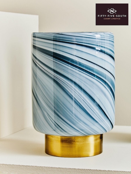 Fifty Five South Grey Cleo Vase (E66940) | €92 - €95