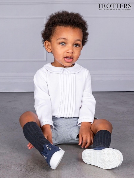 أزرق كوبالت - Trotters London Blue Little Tartan Rupert Set (E66990) | ‏247 د.إ.‏ - ‏ 262‏ د.إ.