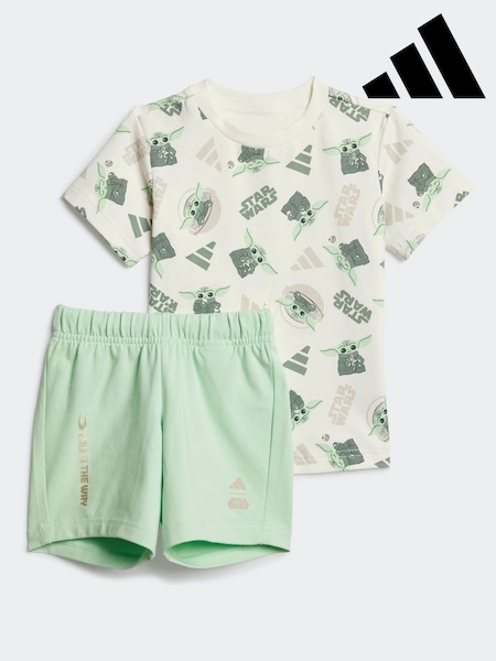 Adidas Star Wars The Mandalorian Shorts And T-shirt Set (E67438) | €47