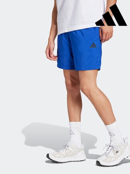 adidas Blue Small Essentials Logo Chelsea Shorts (E67452) | R$ 225