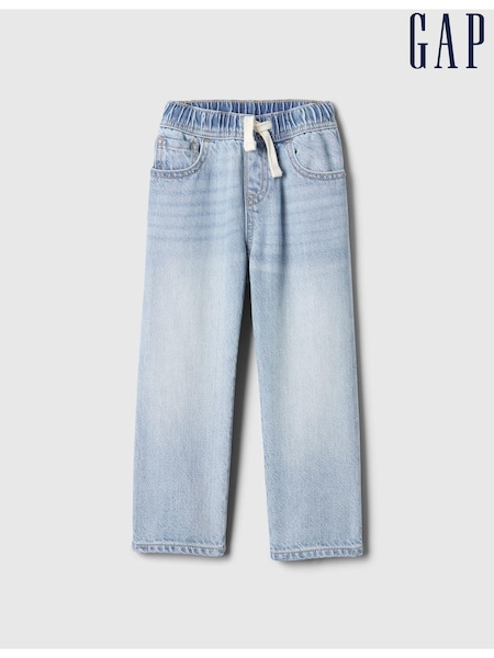 Gap Blue UltraSoft Pull On Baggy Jeans (6mths-5yrs) (E67521) | €36