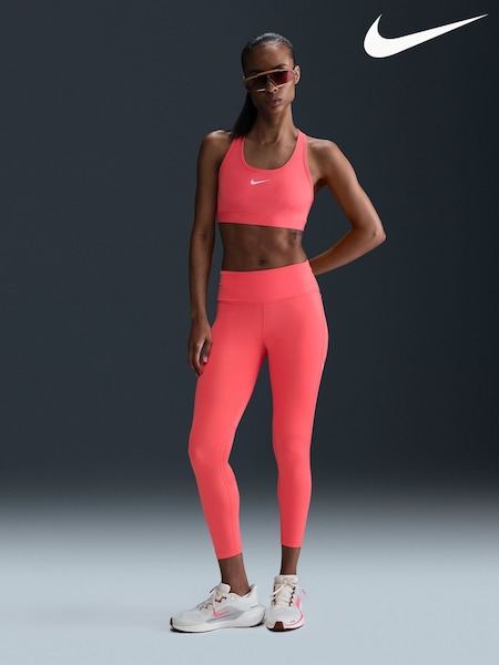 Nike Ember Red Fast Mid Rise 7/8 Leggings (E67718) | €71