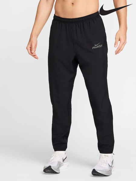 Nike Black Dri-FIT Flash Challenger Woven Running Joggers (E67719) | €99