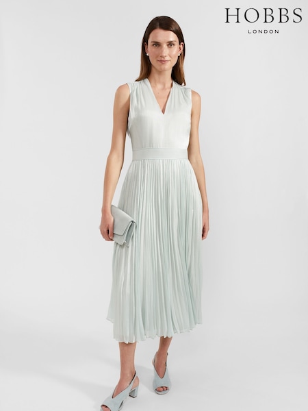 Hobbs Green Alexandra Dress (E67867) | €259