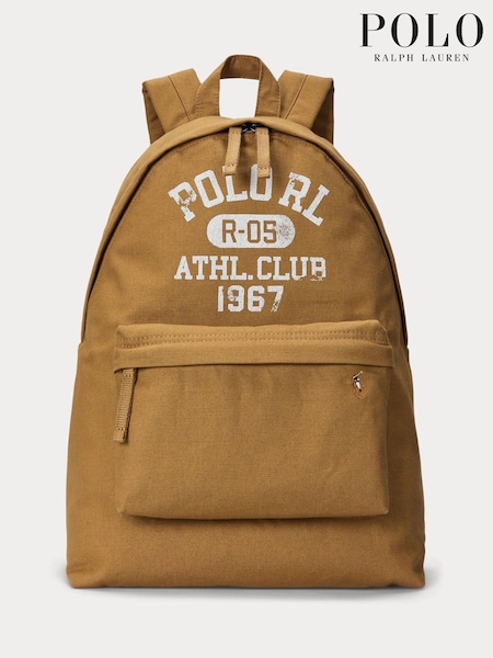 Maro - Rucsac Polo Ralph Lauren Canvas Logo Graphic (E68113) | 459 LEI