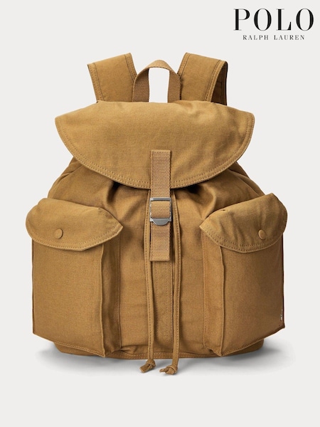 Polo Ralph Lauren Flap-Top Canvas Backpack (E68118) | €82