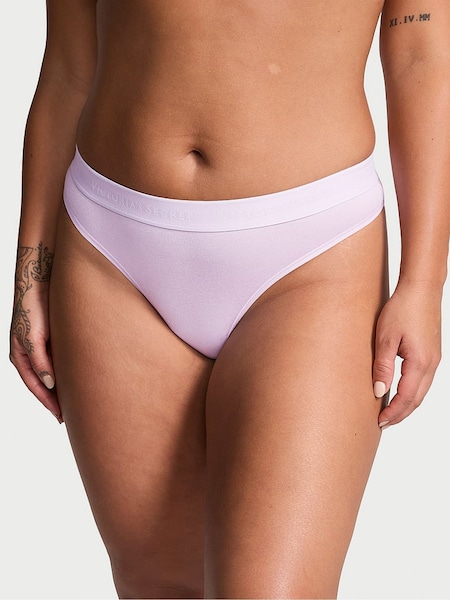 Victoria's Secret Hope Purple Thong Knickers (E68287) | €4