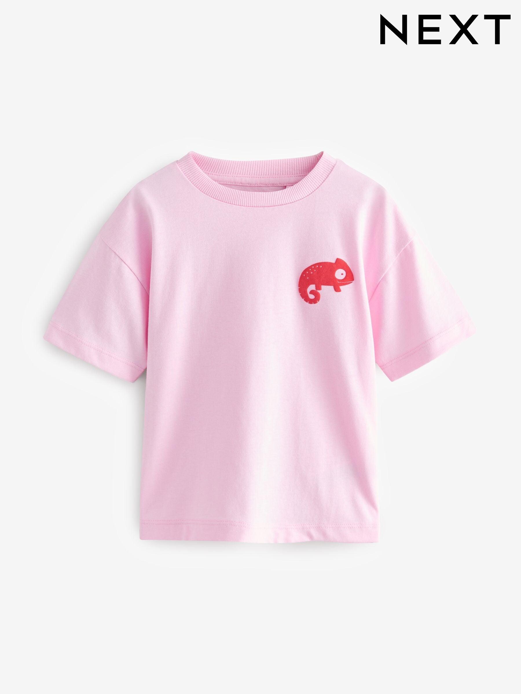 Pink t shirt for boys discount