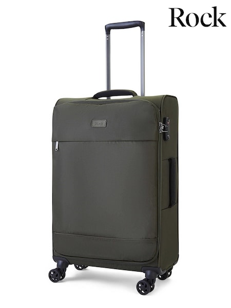 Rock Medium Green Paris Suitcase (E68674) | €89