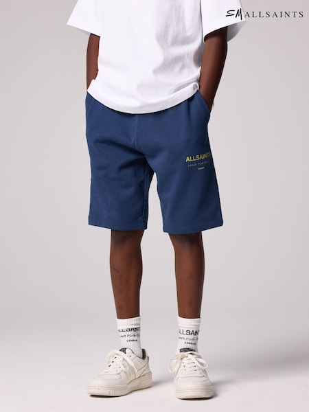 smALLSAINTS Navy/Lime Underground Sweat Shorts (E69035) | 1,322 UAH - 1,562 UAH