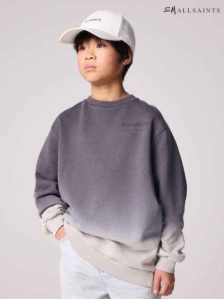 smALLSAINTS Black/White Oversized Underground Crew Sweatshirt (E69043) | €45 - €50