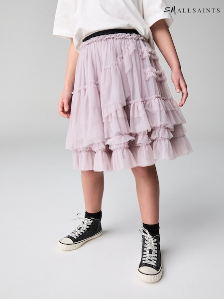 smALLSAINTS Jen Tulle Asymmetric Mesh Girls Skirt (E69152) | €44 - €50