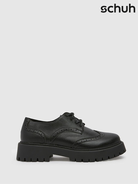 Schuh Wide Fit Lesley Brogue Lace-Up Shoes (E69236) | €55