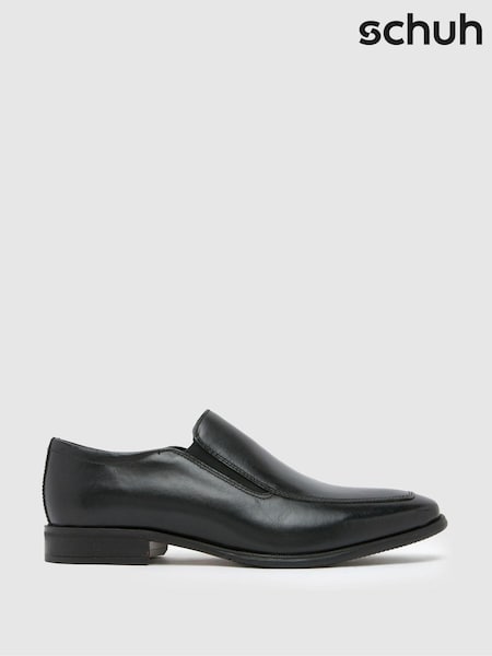 Schuh Ramsey Slip On Black Loafers (E69257) | 272 QAR