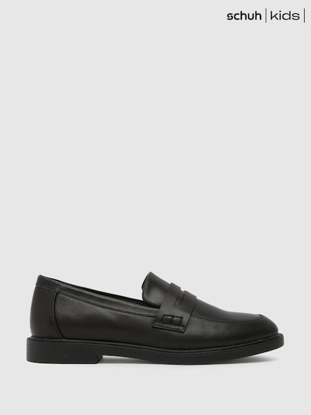 Schuh Youth BTS Libby Black Loafers (E69259) | €57