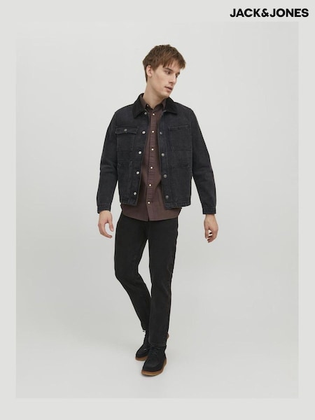 Чорний - JACK & JONES Chris Relaxed Fit Jeans (E69626) | 1 802 грн