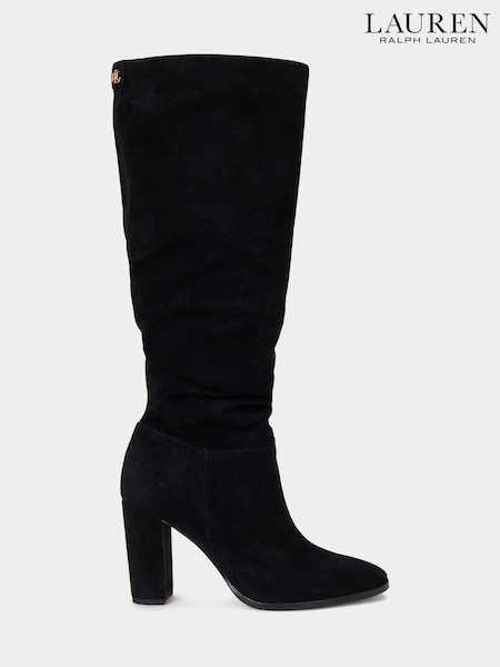 Lauren Ralph Lauren Artizan Suede Tall Boots (E69747) | €165