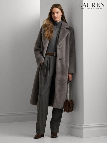 Lauren Ralph Lauren Faux-fur Long Car Coat (E69750) | €440