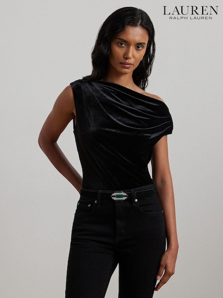 Lauren Ralph Lauren Luxe Velvet Off-The-Shoulder Top (E69778) | € 108