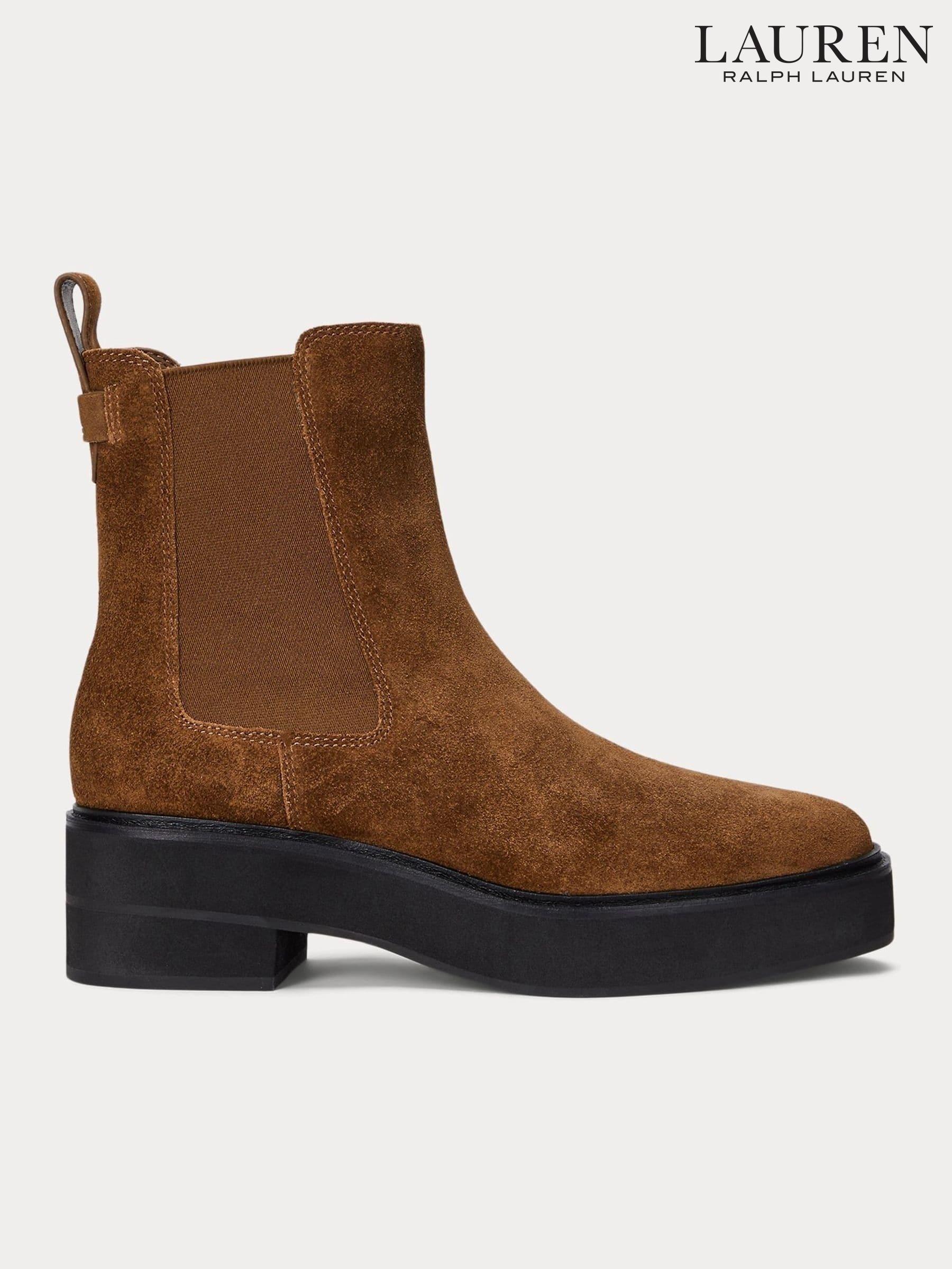 Lauren Ralph Lauren Brown Ankle Boots Next Luxembourg