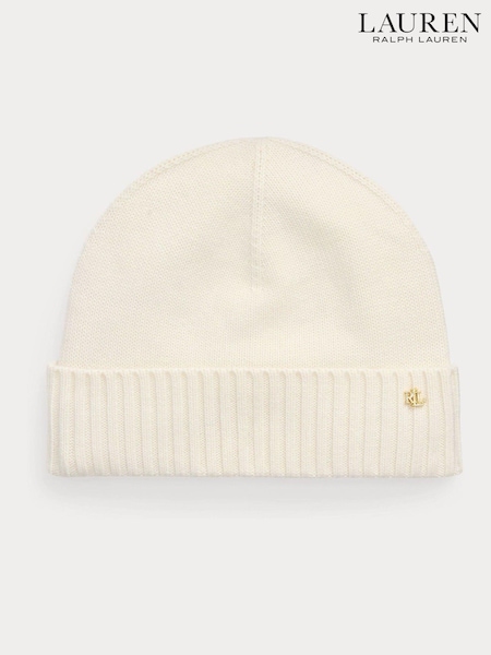 Lauren Ralph Lauren Polyester Blend Beanie Hat (E69807) | €37