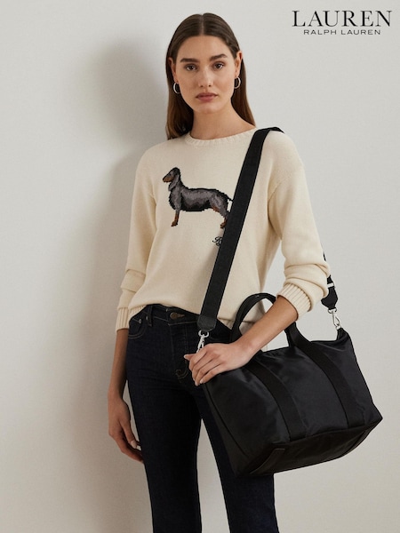 Lauren Ralph Lauren Nylon Extra-Large Stevie Tote Bag (E69849) | 956 LEI