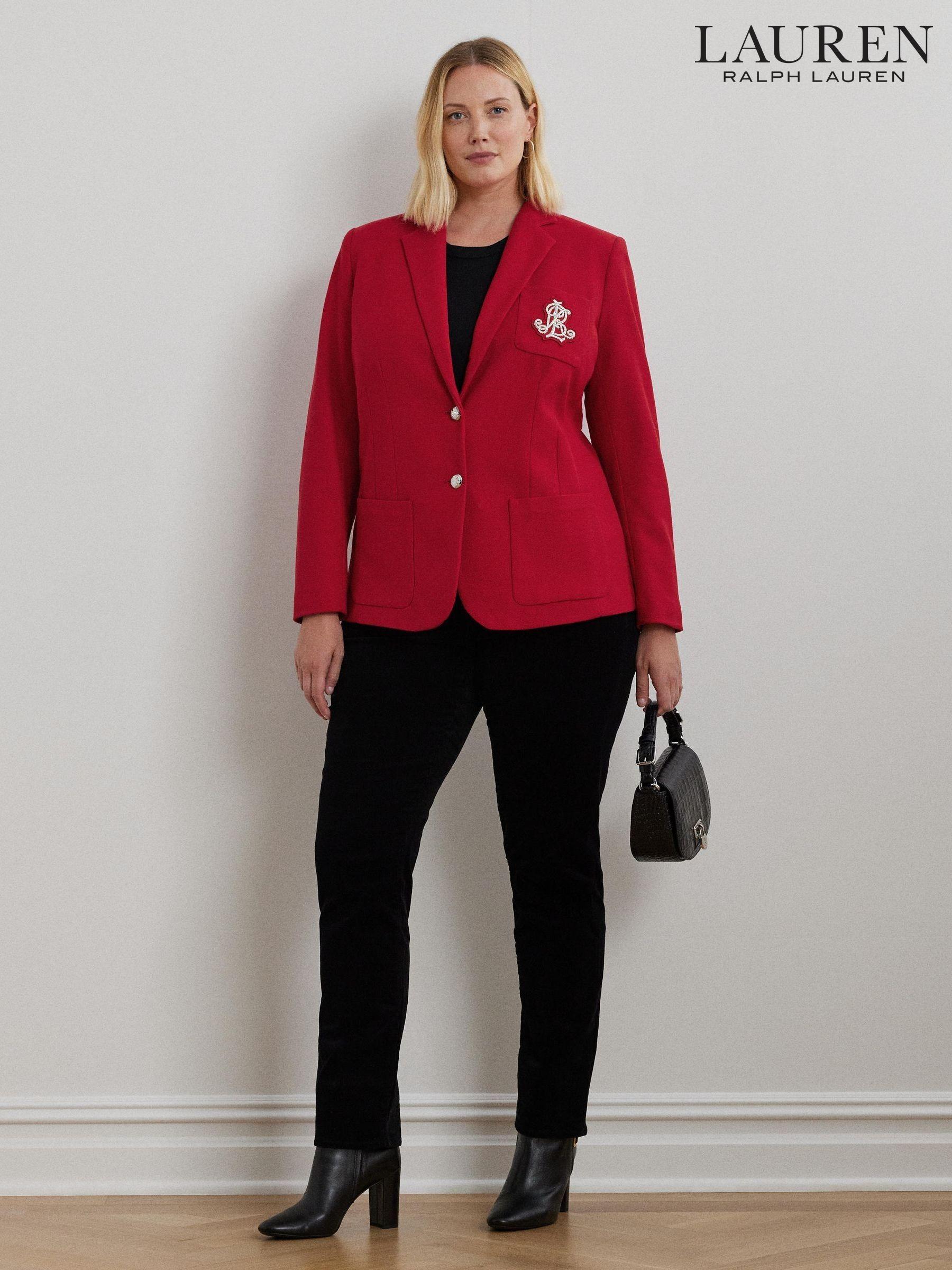 Ralph lauren women's red blazer new arrivals