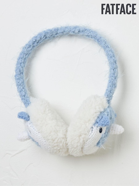 FatFace Blue Unicorn Earmuffs (E69974) | €6.50