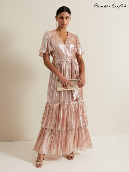 Phase Eight Metallic Fleur Maxi Dress (E70119) | AED2,032